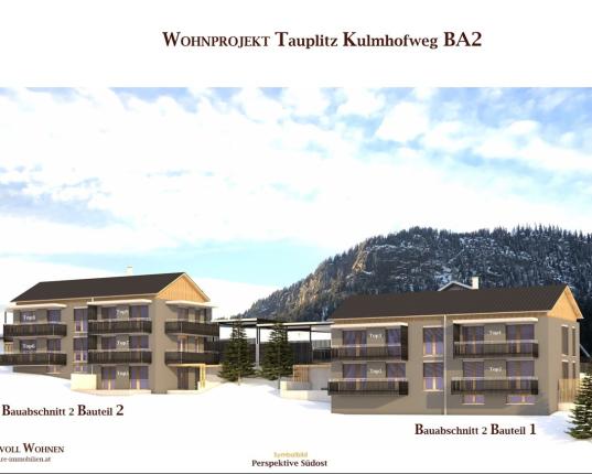 Neubau-Wohnung (1. OG) mit Südbalkon, AUT